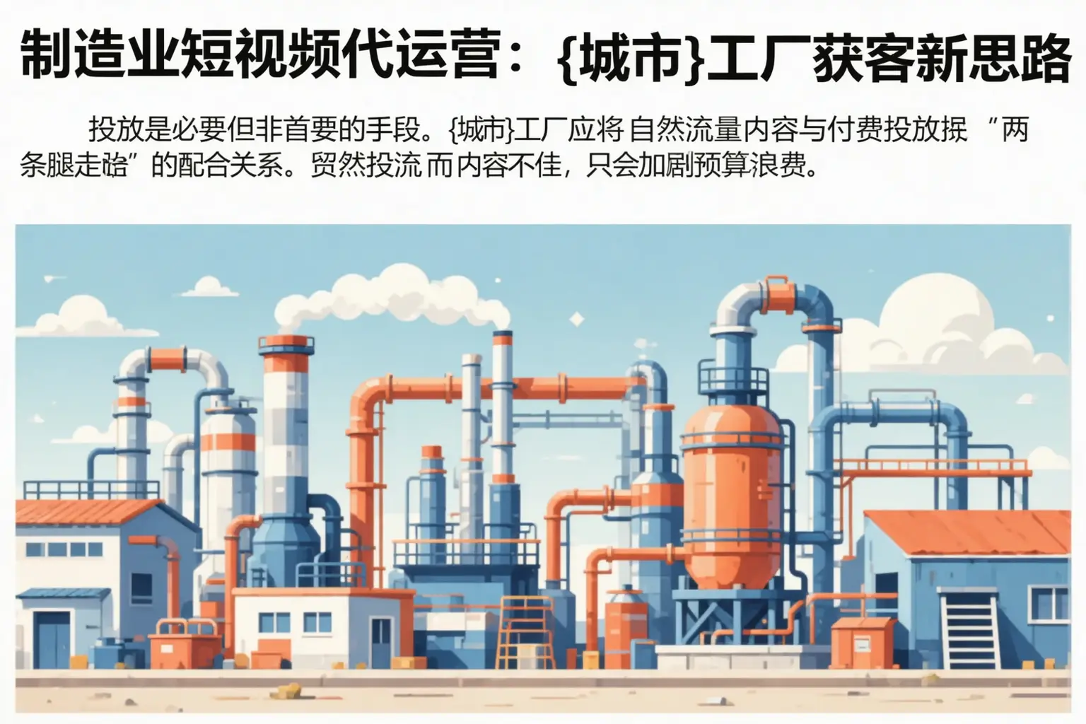 制造业短视频代运营:宜丰工厂获客新思路